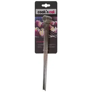 Pics À Brochettes En Metal X6 Cook'in Garden pas cher