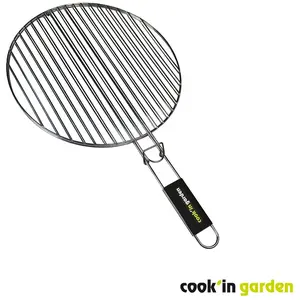 Comparateur de prix : COOK'IN GARDEN COOK Grille double ronde - Ø37 cm - Manche Soft