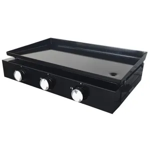 Comparateur de prix : Cook'in garden Plancha gaz acier émaillé - 3 brûleurs