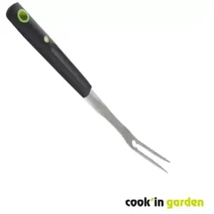 COOK'IN GARDEN Fourchette a barbecue aimantée - En inox et plastique pas cher