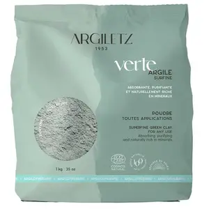 Comparateur de prix : Argiletz Argile Verte Surfine 1kg Argiletz