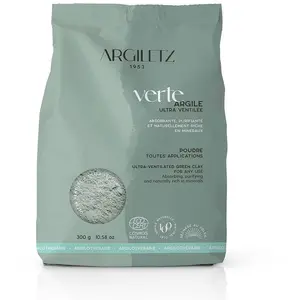 Comparateur de prix : Argiletz Argile Verte Ultra Ventilée Poudre 300g (Boîte : 300gr)