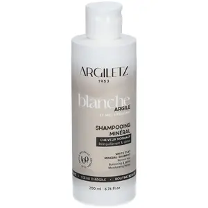 Shampooing Argile Blanche Cheveux Normaux Bio 200ml Argiles Argiletz pas cher