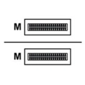 Alcatel-Lucent - Câble réseau - QSFP+ (M) pour QSFP+ (M) - 1 mVendu parkaufland