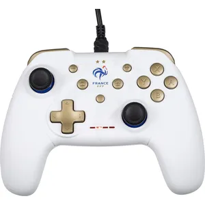 Comparateur de prix : Manette - KONIX - Blanc - Switch et PC - Sous Licence Officielle FFF