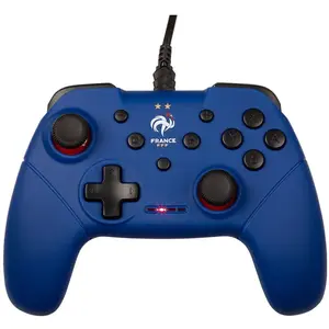 Comparateur de prix : Manette filaire pour Nintendo Switch Konix Edition FFF Bleu