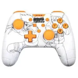 Manette de Jeu - KONIX - Naruto - Blanc pas cher