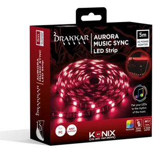Comparateur de prix : KONIX DK AURORA MUSIC LED STRIP 5