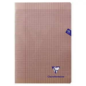 Cahier de 96 pages Seyès Clairefontaine Mimesys 21 x 29,7 cm Noir