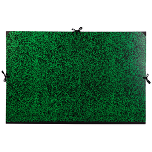 Clairefontaine Carton de rangement à dessin Annonay Vert à cordons 78 x 118 cm