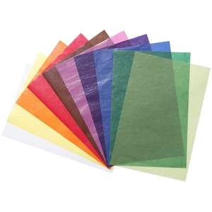 Clairefontaine Papier Vitrail 20 x 30 cm 10 couleurs