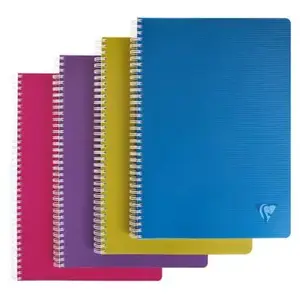 Clairefontaine Carnet Linicolor 148x210, petits carreaux, 180 pages