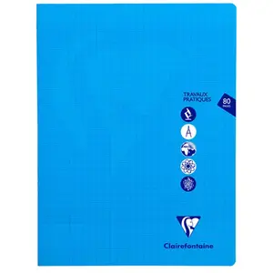 Comparateur de prix : Clairefontaine Cahier de travaux pratiques 24 x 32 cm 80 pages Mimesys