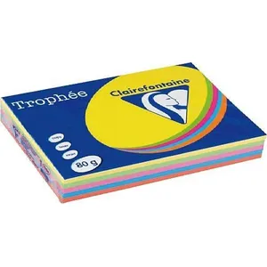 Comparateur de prix : CLAIREFONTAINE Ramette 500 Feuilles Papier 80g A4 210x297 mm Certifié ...