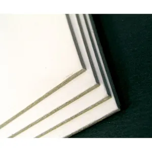 Comparateur de prix : ClaireFontaine Clairefontaine  10f Carton Contrecollé Blanc-Gris 50x65cm 600g