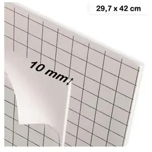 Comparateur de prix : Clairefontaine 93613C - Un paquet de carton Mousse 5 feuilles adhésives 29,7x42 cm, épaisseur 10 mm, Blanc