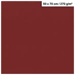 Clairefontaine Papier Maya - 270g - Bordeaux - 50 x 70 cmVendu parscrapmalin