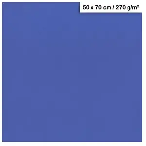 Clairefontaine Papier Maya - 270g - Bleu royal - 50 x 70 cmVendu parscrapmalin
