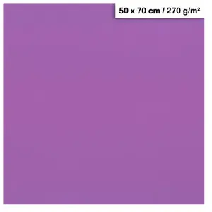 Clairefontaine Papier Maya - 270g - Violet - 50 x 70 cm