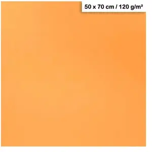 Clairefontaine Papier Maya - 120g - Abricot - 50 x 70 cmVendu parscrapmalin