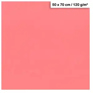 Clairefontaine Papier Maya - 120g - Rose clair - 50 x 70 cmVendu parscrapmalin