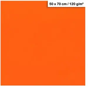 Clairefontaine Papier Maya - 120g - Clémentine - 50 x 70 cmVendu parscrapmalin