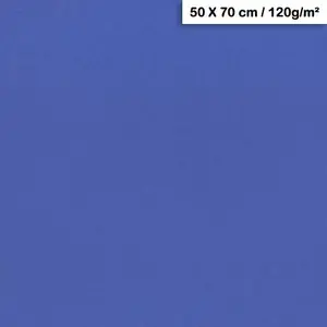 Clairefontaine Papier Maya - 120g - Bleu royal - 50 x 70 cmVendu parscrapmalin