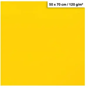 Clairefontaine Papier Maya - 120g - Jaune soleil - 50 x 70 cmVendu parscrapmalin