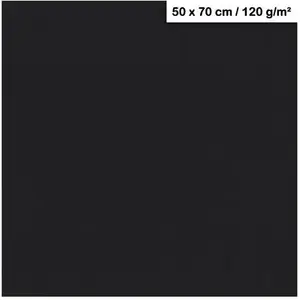 Clairefontaine Papier Maya - 120g - Noir - 50 x 70 cmVendu parscrapmalin
