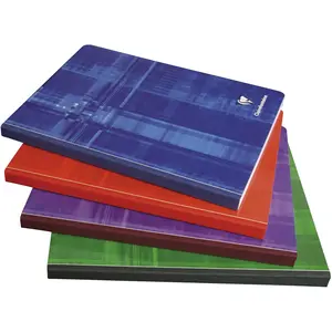 Comparateur de prix : CLAIREFONTAINE Lot de 3 Cahiers Brochure 17x22 192p Q.5x5 blanc velouté 90g