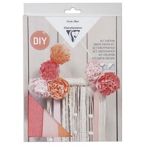 Comparateur de prix : Clairefontaine Kit papier crépon Bouquet de fleurs