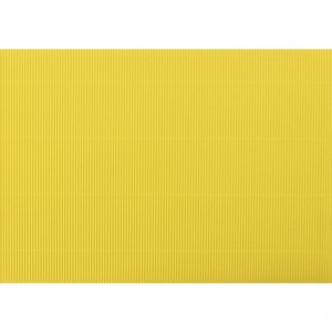 Clairefontaine Carton ondulé mini - Jaune citron - 50 x 70 cm