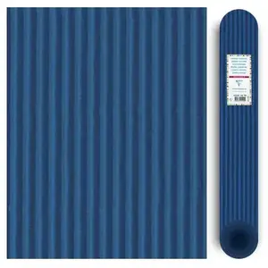 Comparateur de prix : Clairefontaine Carton ondulé média 300g - Bleu France - 70 x 50 cm