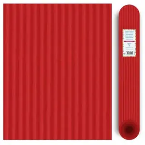 Comparateur de prix : Clairefontaine Carton ondulé couleurs en rouleau - couleurs au choix Rouge