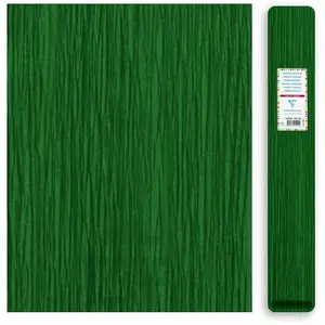 Clairefontaine Rouleau de papier crépon 75% 2,50x0,50m vert mousse pas cher