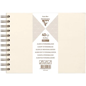 Clairefontaine Album à personnaliser Irisé 40 feuilles 200 g/m² 21 x 16 cm