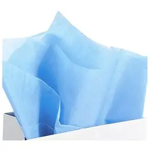 Clairefontaine Papier de soie, (l)500 x (H)750 mm, bleu ciel () pas cher