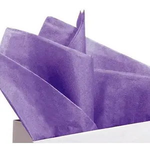 Clairefontaine Papier de soie 18g/m² x8f. - Mauve - 50 x 75 cmVendu parscrapmalin
