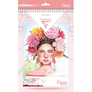 Comparateur de prix : Bloc de coloriage multi-techniques de 20 feuilles A4 Clairefontaine Od...
