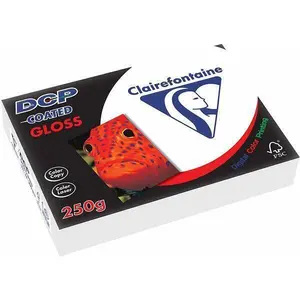 Comparateur de prix : Clairefontaine DCP - Brillant - enduit - blanc - A4 (210 x 297 mm) - 2...