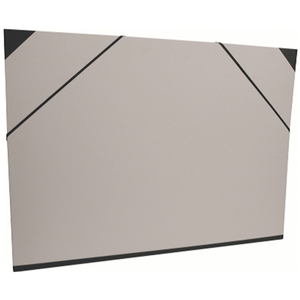 Clairefontaine 44620C Carton à dessin Brut à élastiques 52x72cm gris
