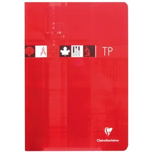 Comparateur de prix : clairefontaine clairefontaine cahier de travaux pratiques, a4, quadrillé noir