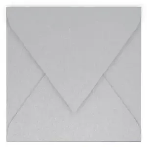 Pollen - 20 enveloppes carrées 16.5 x 16.5 cm - Argent