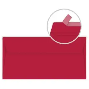 Comparateur de prix : Clairefontaine Pollen - 20 enveloppes rectangulaires 11.4 x 16.2 cm - Rouge groseille