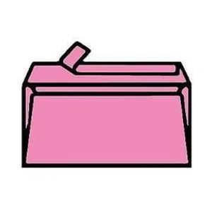 Comparateur de prix : Paquet de 20 enveloppes Pollen 110x220mm DL Rose Hortensia 120g