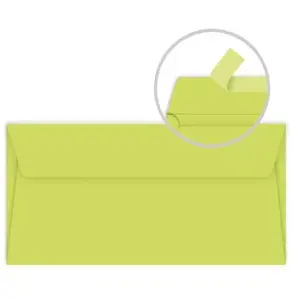 Clairefontaine Pollen - 20 enveloppes rectangulaires 11.4 x 16.2 cm - Vert bourgeon pas cher