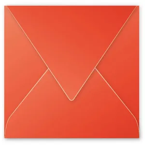 Comparateur de prix : Pollen ClaireFontaine Clairefontaine Enveloppe 120g 165x165 Rouge Corail Pqt 20