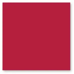Clairefontaine Pollen - 25 cartes carrées 13.5 x 13.5 cm - Rouge groseille pas cher