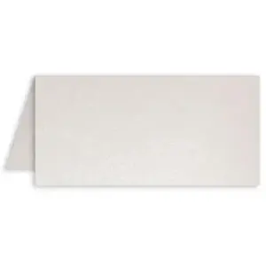Comparateur de prix : Pollen ClaireFontaine Clairefontaine Marque-place 85x80 blanc irisé pqt 25