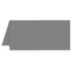 Clairefontaine Pollen Marque-place 85x80 gris acier pqt 25